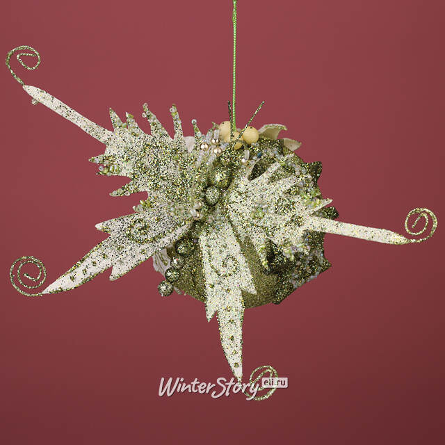 Винтажный елочный шар Мольяно - Венето 22 см Winter Deco