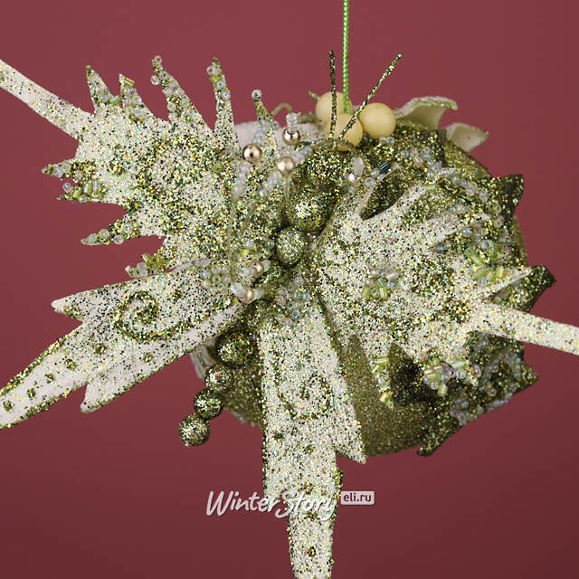 Винтажный елочный шар Мольяно - Венето 22 см Winter Deco