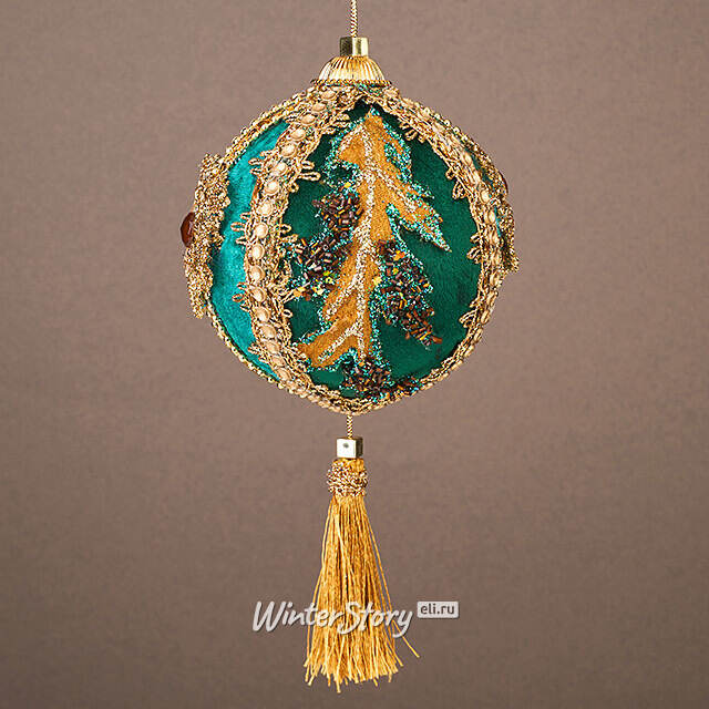 Винтажный елочный шар Динариди 23 см Winter Deco