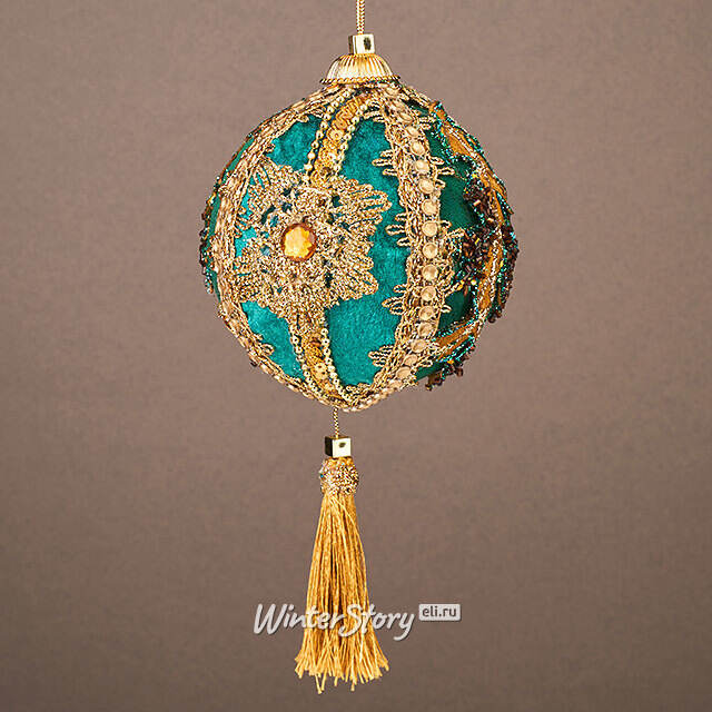 Винтажный елочный шар Динариди 23 см Winter Deco