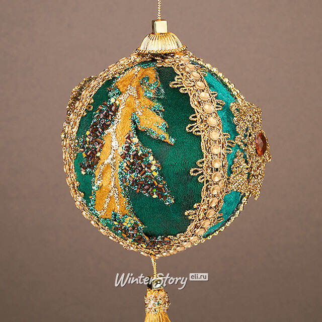 Винтажный елочный шар Динариди 23 см Winter Deco