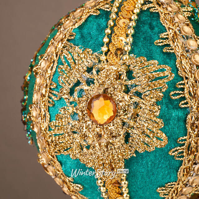 Винтажный елочный шар Динариди 23 см Winter Deco