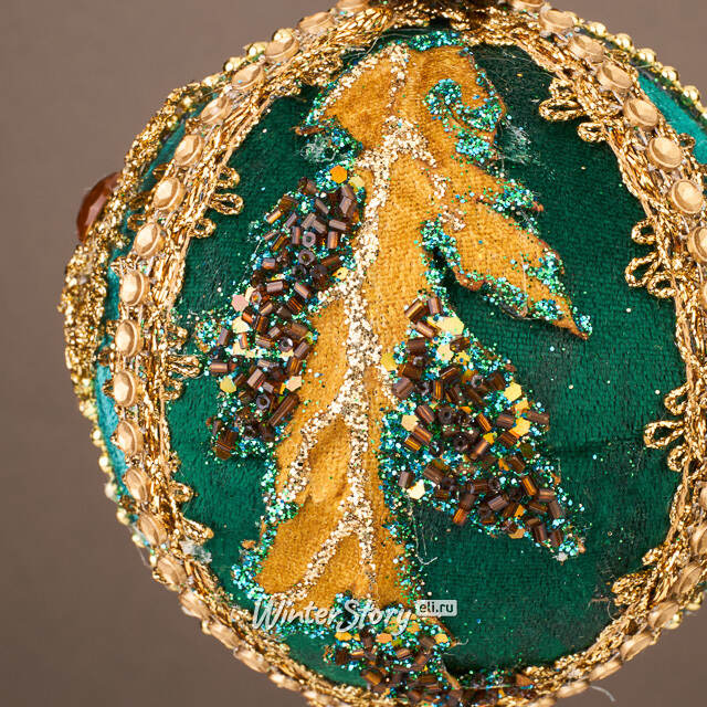 Винтажный елочный шар Динариди 23 см Winter Deco