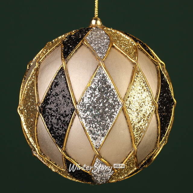 Винтажный елочный шар Луи Ясерце 10 см Winter Deco