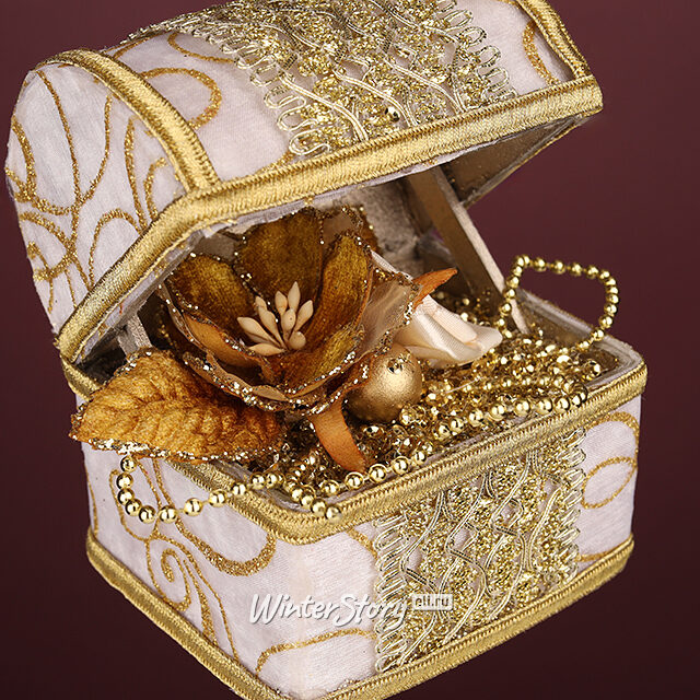 Елочная игрушка Сундук - Sycamore Orchestra 13 см, подвеска Winter Deco