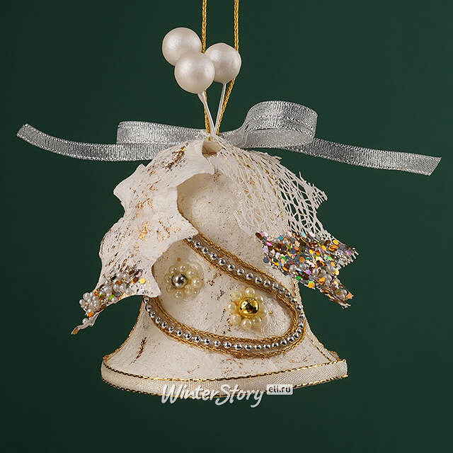 Елочная игрушка Колокольчик: Reconquista 18 см, подвеска Winter Deco