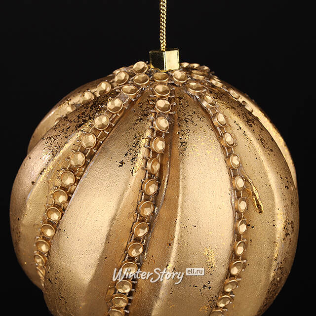 Винтажный елочный шар Пале-Мальмезон 10 см Winter Deco