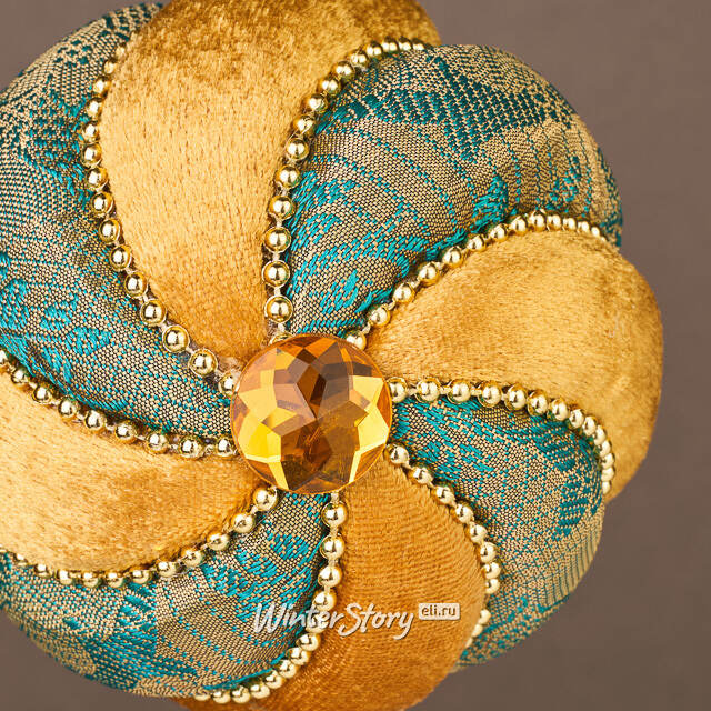 Винтажный елочный шар Восход Аскании 10 см Winter Deco