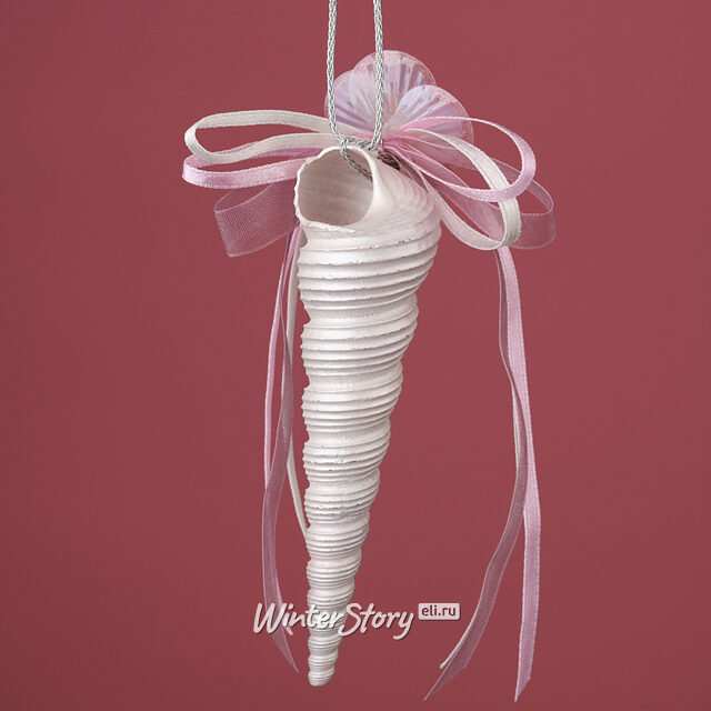 Елочная игрушка Ракушка с побережья Сан-Фернандо 13 см, подвеска Winter Deco