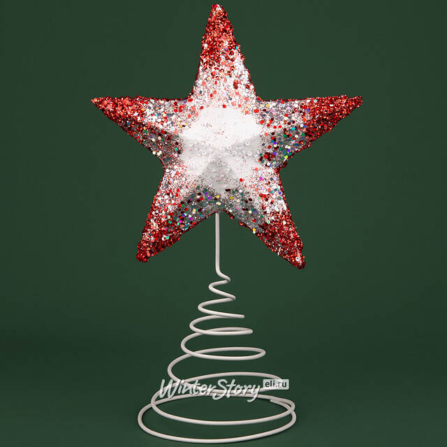 Звезда на елку Langtry 30 см Winter Deco