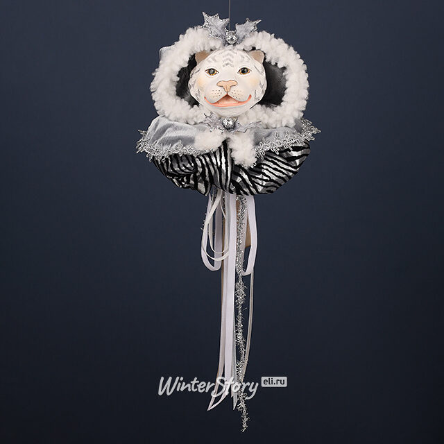 Елочная игрушка Тигр Тирольской Долины: Мостолес 30 см, подвеска Winter Deco