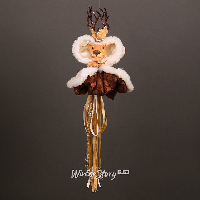 Елочная игрушка Олень Ланци: Eclogae 40 см, подвеска Winter Deco