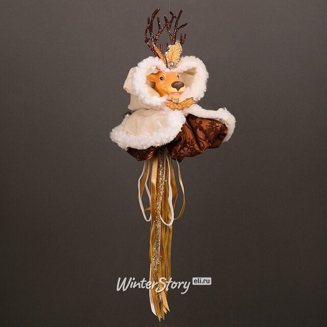 Елочная игрушка Олень Ланци: Eclogae 40 см, подвеска Winter Deco