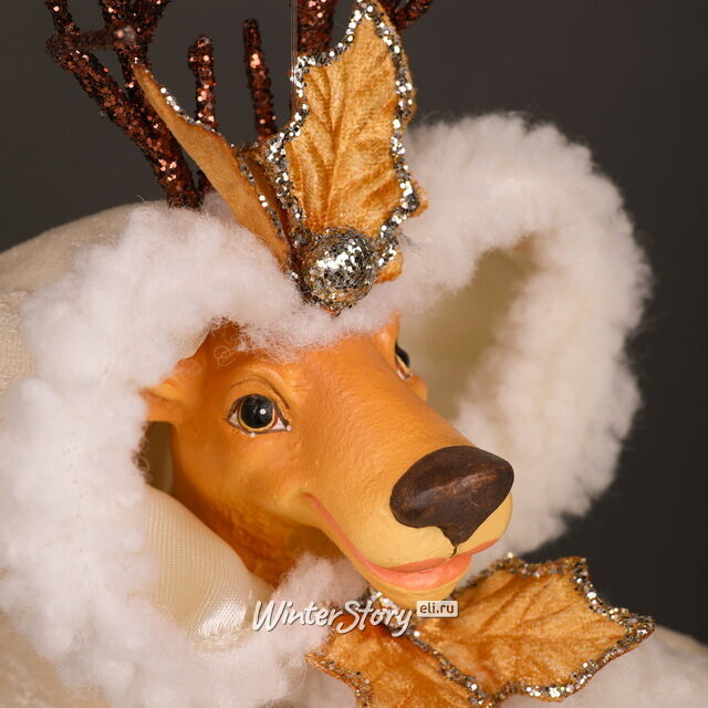 Елочная игрушка Олень Ланци: Eclogae 40 см, подвеска Winter Deco