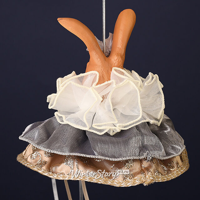 Елочная игрушка Кролик Пьетро: Eclogae 23 см, подвеска Winter Deco