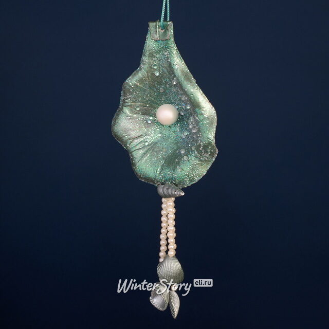 Елочная игрушка Ракушка Мооса 20 см, подвеска Winter Deco