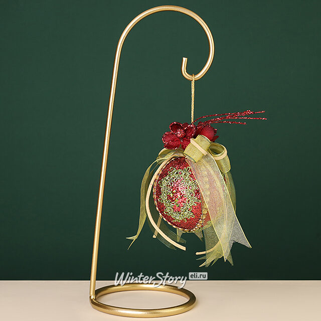 Елочный шар Волшебный Сад Жаннет 14 см Winter Deco