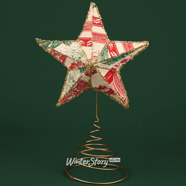 Звезда на елку San Vertio 22 см Winter Deco