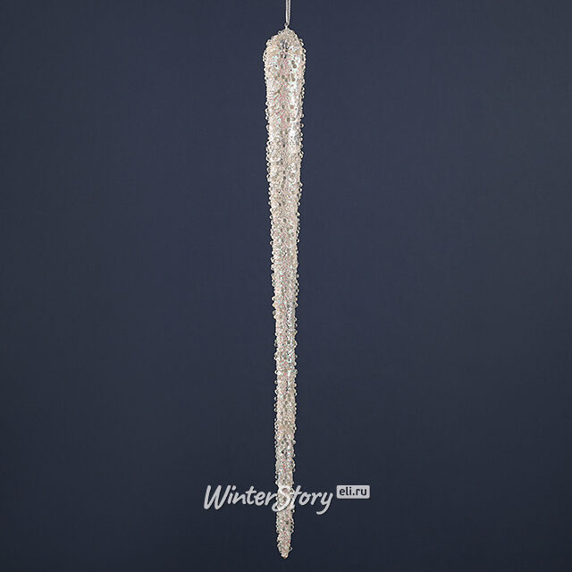 Елочная игрушка Сосулька Кантио 41 см Winter Deco