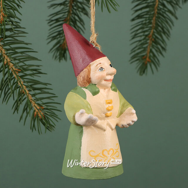 Елочная игрушка Сестрица Гномми - Лес Саксен 10 см Winter Deco