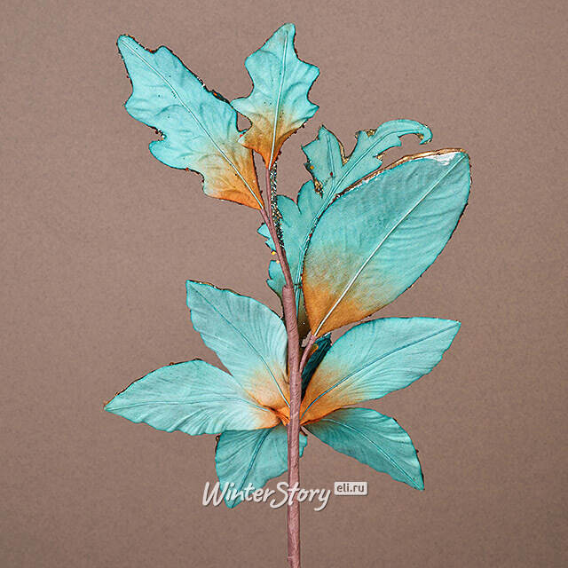 Пуансеттия на стебле Evangelista 38 см Winter Deco