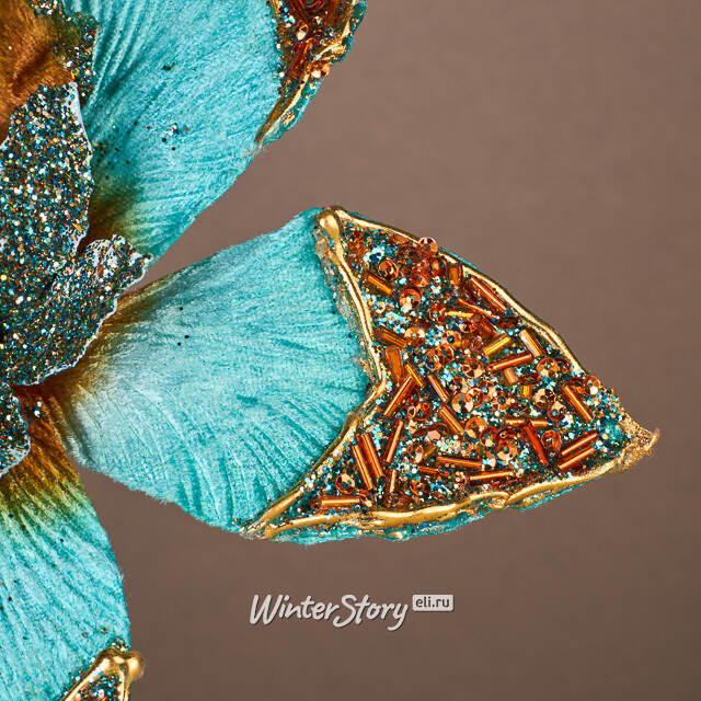 Пуансеттия на стебле Evangelista 38 см Winter Deco