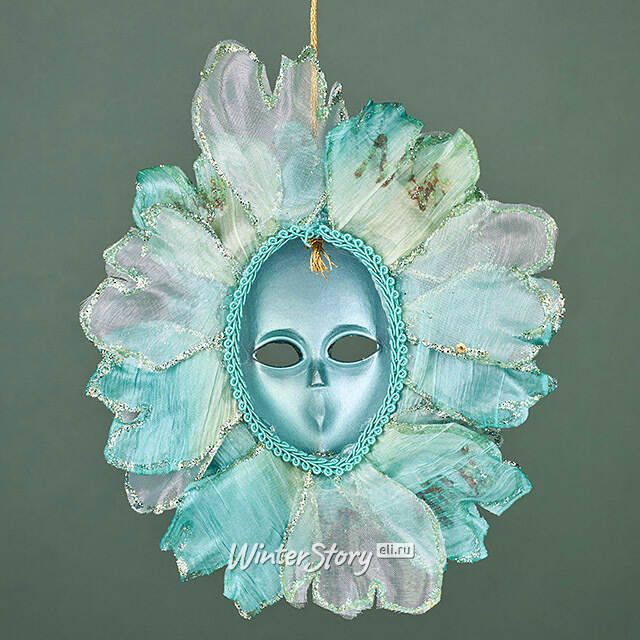 Елочная игрушка Маска Чинкве 18 см, подвеска Winter Deco