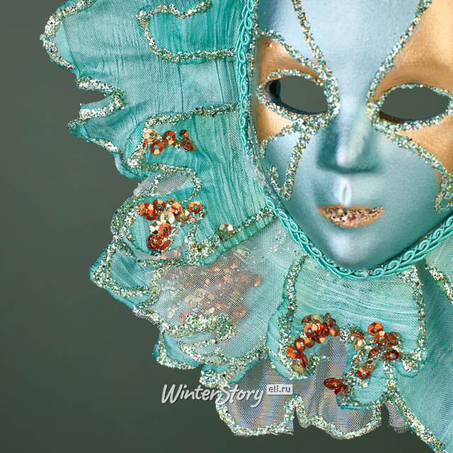 Елочная игрушка Маска Чинкве 18 см, подвеска Winter Deco