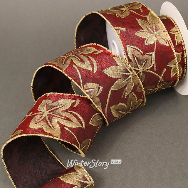 Декоративная лента Сад Киото 457*6 см Winter Deco