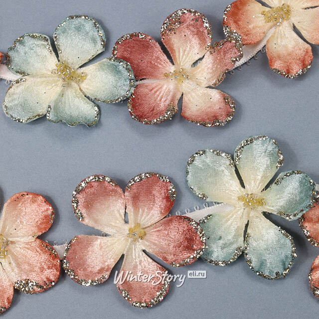 Декоративная фигурная лента Весенний Сад 457*6 см Winter Deco