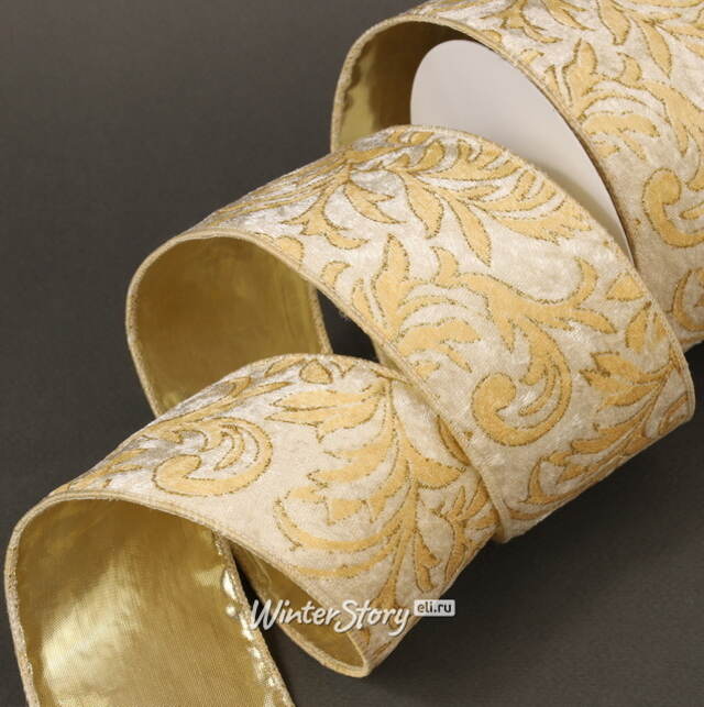 Декоративная лента Версаль 457*6 см Winter Deco