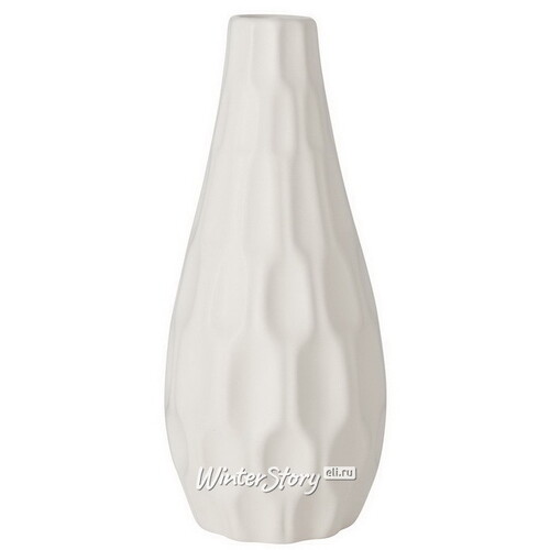 Керамическая ваза Monsanto 24 см белая Boltze