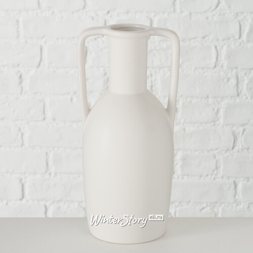 Керамическая ваза-кувшин Soft White Cloud 26 см Boltze