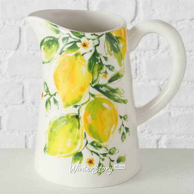 Керамический кувшин Armando Lemony 23 см Boltze