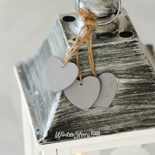 Набор деревянных подсвечников-фонарей Милборн 40-55 см, 2 шт Boltze