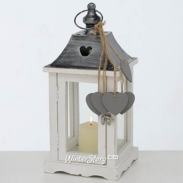 Набор деревянных подсвечников-фонарей Милборн 40-55 см, 2 шт Boltze