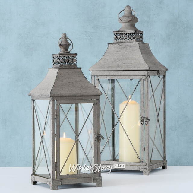 Набор подсвечников - фонарей Venedicta 46-57 см, 2 шт Boltze