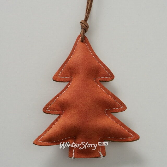 Набор елочных игрушек Этельберт 10 см терракотовый, 3 шт, подвеска Boltze