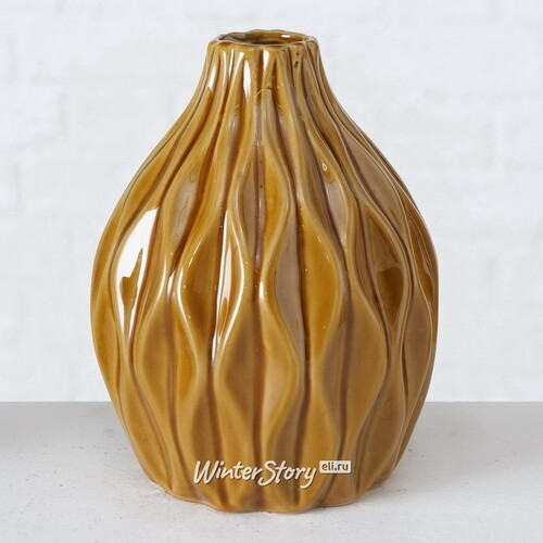 Фарфоровая ваза Masconni Marrone 15 см Boltze