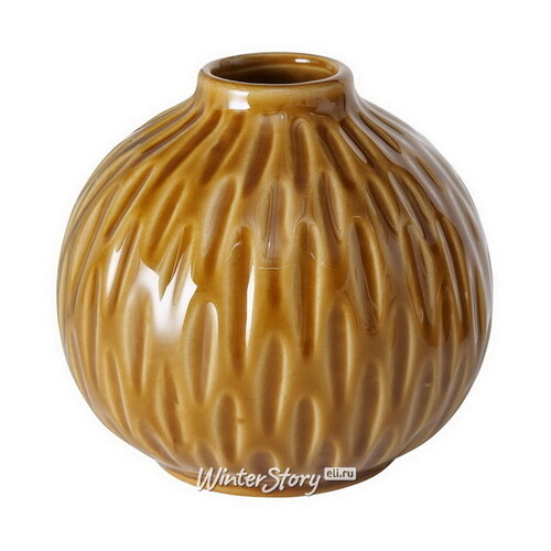 Фарфоровая ваза Masconni Marrone 9 см Boltze