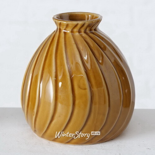 Фарфоровая ваза Masconni Marrone 11 см Boltze