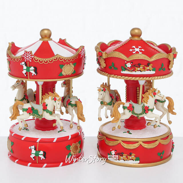 Композиция Музыкальная Карусель из парка Валье-де-Ока 17 см, батарейка Boltze