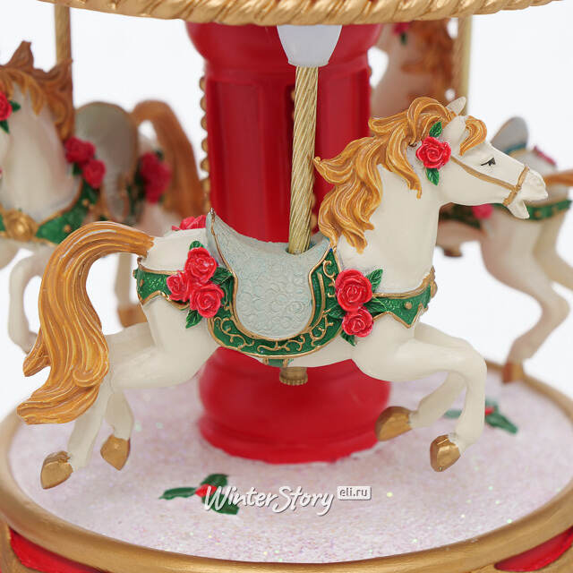 Композиция Музыкальная Карусель из парка Валье-де-Оро 17 см, батарейка Boltze