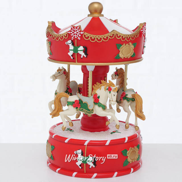 Композиция Музыкальная Карусель из парка Валье-де-Ока 17 см, батарейка Boltze