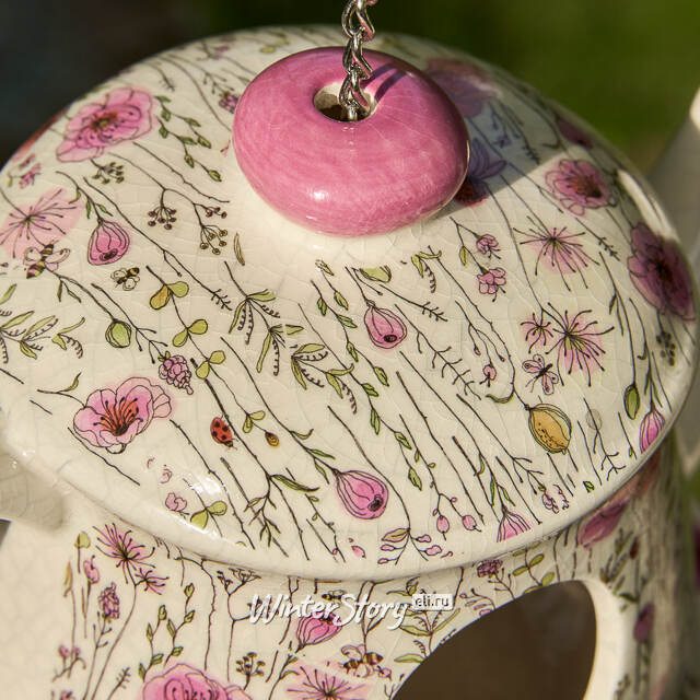 Декоративный домик для птиц Konstanca: La Floler 18 см, керамика Boltze