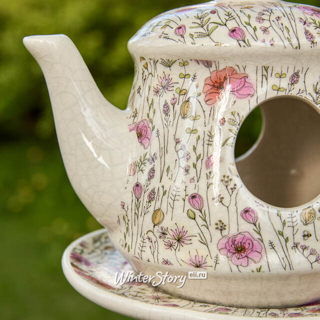 Декоративный домик для птиц Konstanca: La Floler 18 см, керамика Boltze