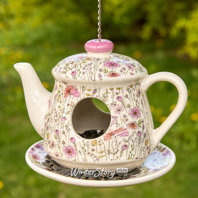 Декоративный домик для птиц Konstanca: La Floler 18 см, керамика Boltze