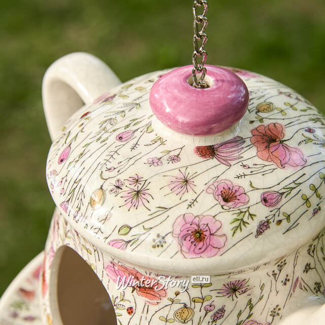 Декоративный домик для птиц Konstanca: La Floler 18 см, керамика Boltze