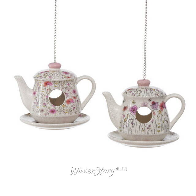 Декоративный домик для птиц Konstanca: La Floler 18 см, керамика Boltze