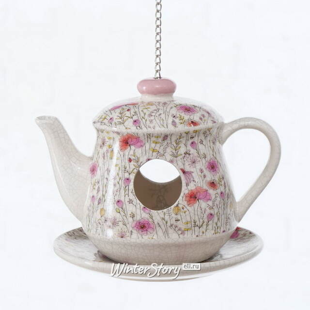 Декоративный домик для птиц Konstanca: La Floler 18 см, керамика Boltze